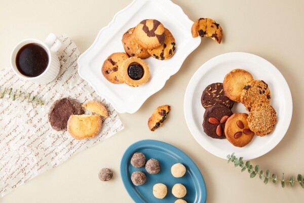 유기가공식품 전문베이커리 올가문,프리미엄 유기농 재료로 만든 프랑스 사블레 쿠키 선물세트