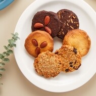 바닐라 통아몬드 쿠키 Vainilla whole-Almond Cookies